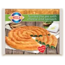Bella - Filo pastry twirled pie with cheese & spinach 800g