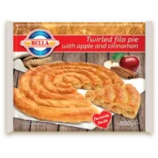 Bella - Filo pastry twirled pie with apple 800g