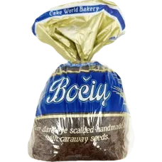 Cake World Bakery - Bociu Dark Rye Bread 400g