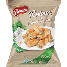 Bonito - Frozen Rolls with Cheese and Spinach 800g