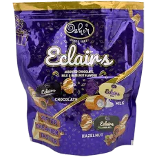 Oshon - Eclairs Mix Chocolate Milk&Hazelnut Flavour Sweets 600g
