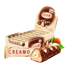 Batonik Creamo Waffle with Nut Cream and Whole Hazelnuts in Cocoa 25g