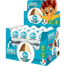 Aha - Zoo Milk Chocolate Egg with Surprise Toy 20g