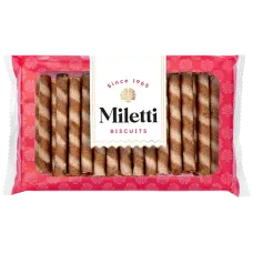 Dzukija - Wafer Tubes Miletti with Choco Filling 180g