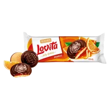 Roshen - Lovita Jelly Cookies Biscuits Orange Flavoured Jelly Filling 135g