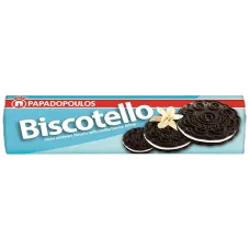 Papadopoulos - Biscotello Vanilla Sandwich Biscuits 200g