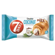 7 Days - 7D Croissant Double Max Cacao and Coconut 80g
