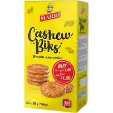 Mario - Cashew Biks Biscuits 210g