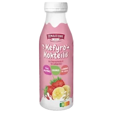 Zemaitijos - Kefyr Cocktail with Bananas and Strawberries 450g
