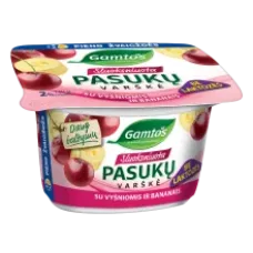 Gamtos - Layered Buttermilk Curd with Cherry and Banana 130g