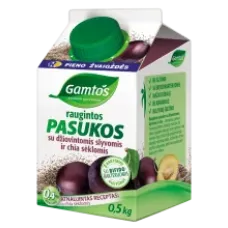 Gamtos - Fermented Buttermilk with Prunes and Wheat Bran 500g