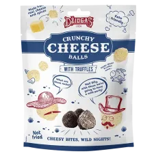 Dziugas - Balls of Crunchy Dried Cheese with Truffles 40g