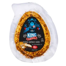 Luksiu Pienine - BBQ King Fried Curd Cheese with Garlic Chili Pepper 230g