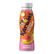 Karums - Yoghurt Cocktail with Strawberry Banana Lactose Free 230g