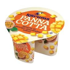 Karums - Panna Cotta Dessert with Mango Passion Fruit Sauce 140g