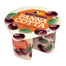 Karums - Panna Cotta Dessert with Cherry Sauce 140g