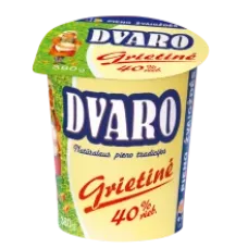 Dvaro - Sour Cream 40% Fat 380g