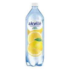 Akvile - Lemon Flavour Lightly Carbonated Water 1.5L