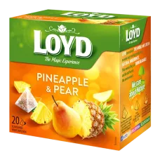 Loyd - Pyramids Fruits Tea Pineapple and Pear 20x2g