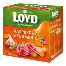 Loyd - Pyramids Fruits Tea Raspberry Turmeric 20x2g