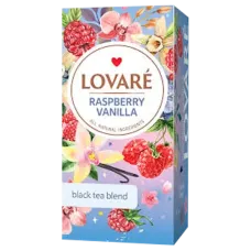 Lovare - Raspberry Vanilla Blend Based on Black Tea 24x2g