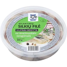 Dauparu Zuvis - Herring Fillet with Onions in Oil 200g