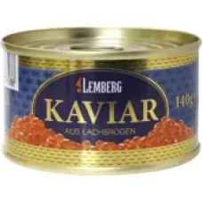 Lemberg - Pink Salmon Red Caviar Alaska Gold 140g Can