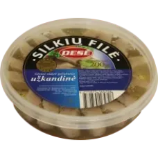 Dese - Uzkandine Herring Pieces 200g