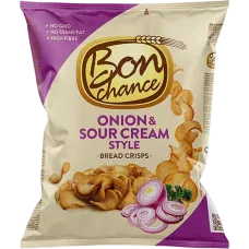 Bon Chance - Bread Crisps with Sour Cream and Onion 120g