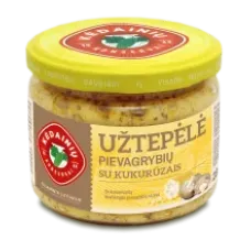 Kedainiu Konservai - Spread with Champignons and Sweetcorn 280g