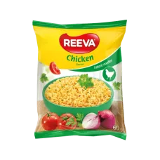 Reeva - Instant Noodles with Chicken Flavour in Pack 60g