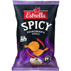 Estrella - Sourcream and Chili Chips 115g