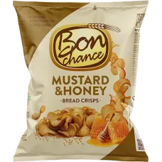 Bon Chance - Bread Crisps with Mustard and Honey 120g