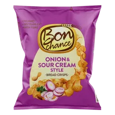 Bon Chance - Bread Crisps Sour Cream and Onion 60g