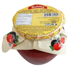 Bulvita - Eggplant with Vegetables in Adjika Sauce 540g