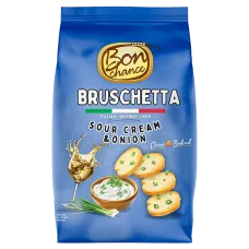 Bon Chance - Bruschetta Chips with Sour Cream and Onion 70g