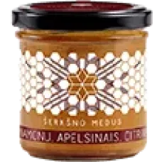 Serksno Medus - Honey with Cinnamon Orange and Lemon 200g