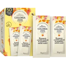 Colonia - Organic Polifloral Honey Sachets 10gx50pcs