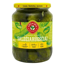Kedainiu Konservai - Sweet and Sour Pickled Cucumbers 720ml