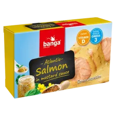 Banga - Salmon in Mustard Sauce 120g