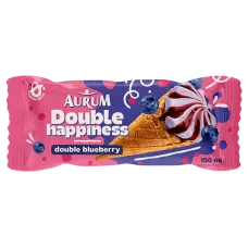 Aurum - Double Happiness Vanilla Ice Cream with Blueberry 150ml