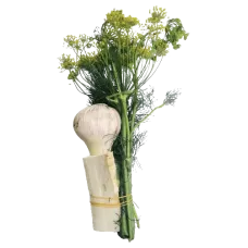 Set (Fresh Dill, Garlic, Horseradish) for Marinating and Pickling Cucumbers pcs