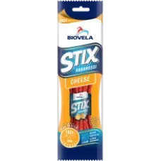 Biovela - STIX Kabanossi Cheese 100g