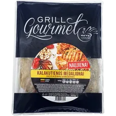Arvi - Frozen Turkey Shashlik/Medalions in Butter and Garlic Marinate 900g